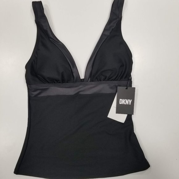 DKNY Tankini Top Size Black - Picture 7 of 12